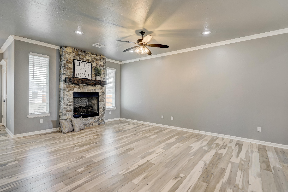 Interior build by Semco Homes in YUkon, OK