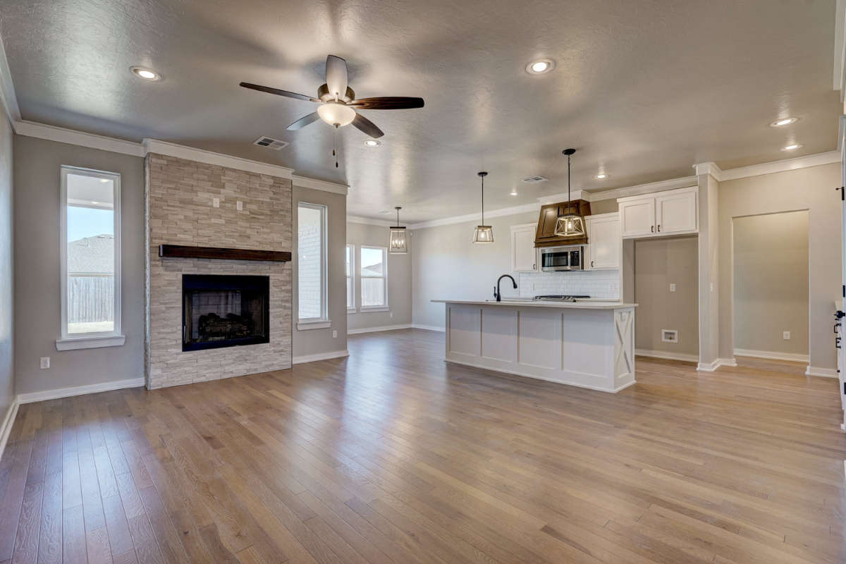 Interior build by Semco construction in Yukon OK