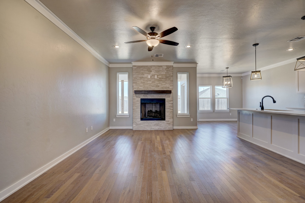 Interior build by Semco construction in Yukon OK