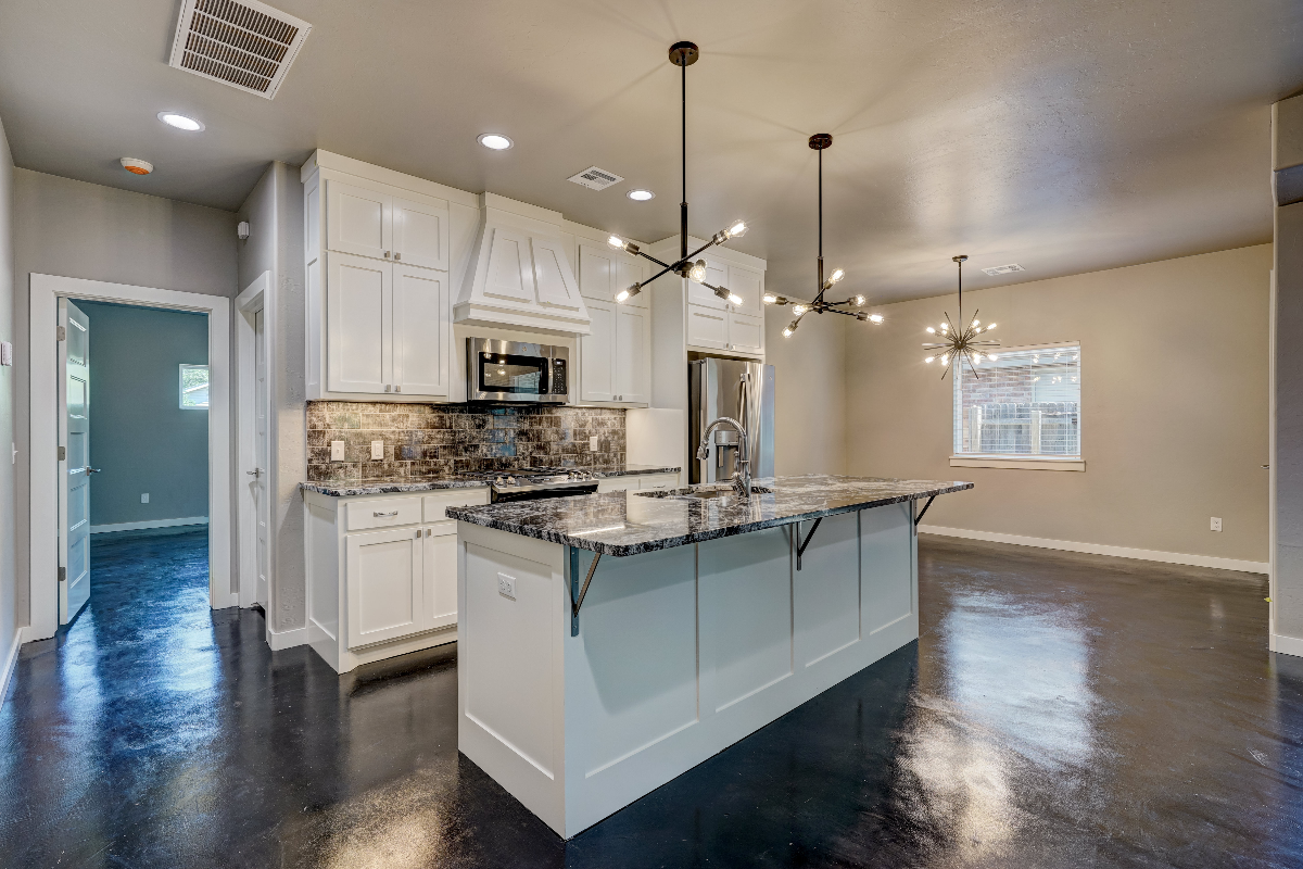 Beautiful kitchen build by Semco Homes in Bethany OK