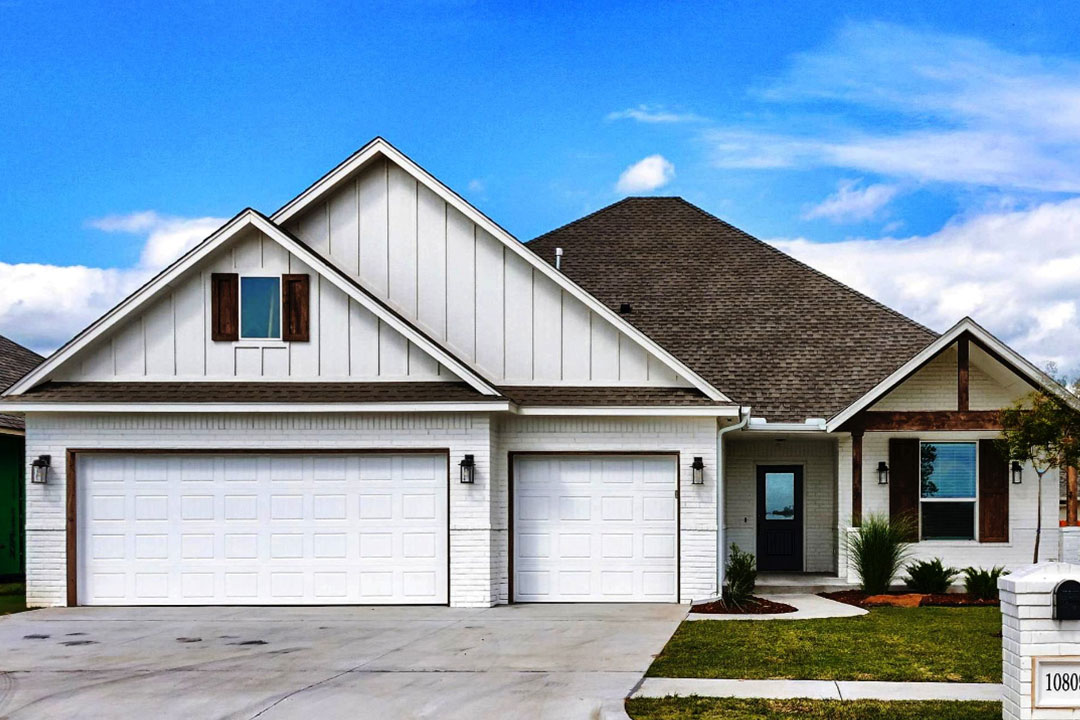 Custom house built by Semco Construction in Yukon, OK